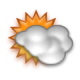 scattered clouds